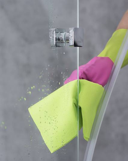 Profil Dusche abtrocknen