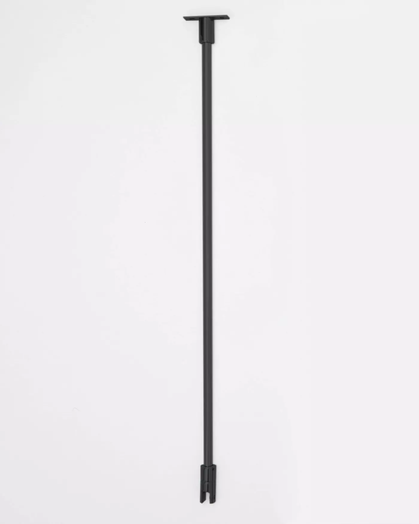 Deckenarmset schwarz matt für 6/8mm Dusche H=75cm