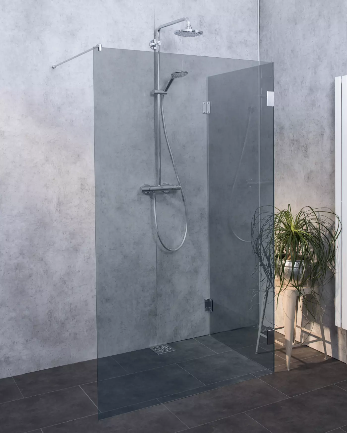 Walk In Glaswand Dusche Sondermaß