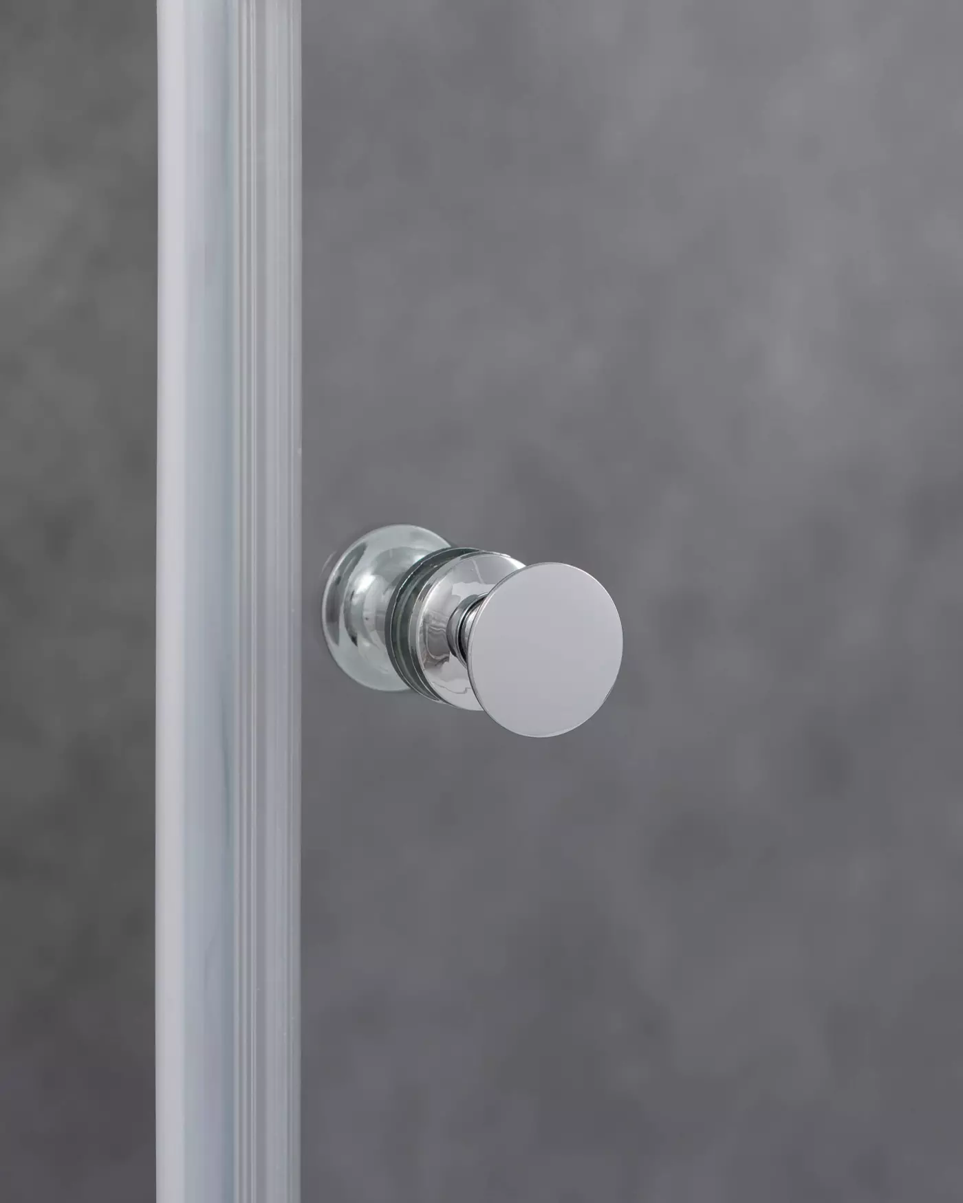 Große dreiseitige U-Dusche 1 Tür