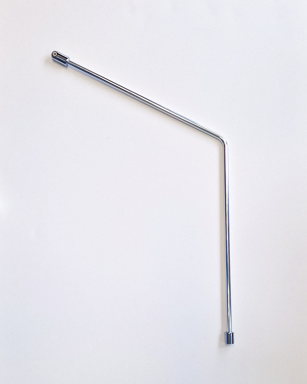 Wandarmset über Eck für 6/8mm Dusche, Chrom L=40x60cm