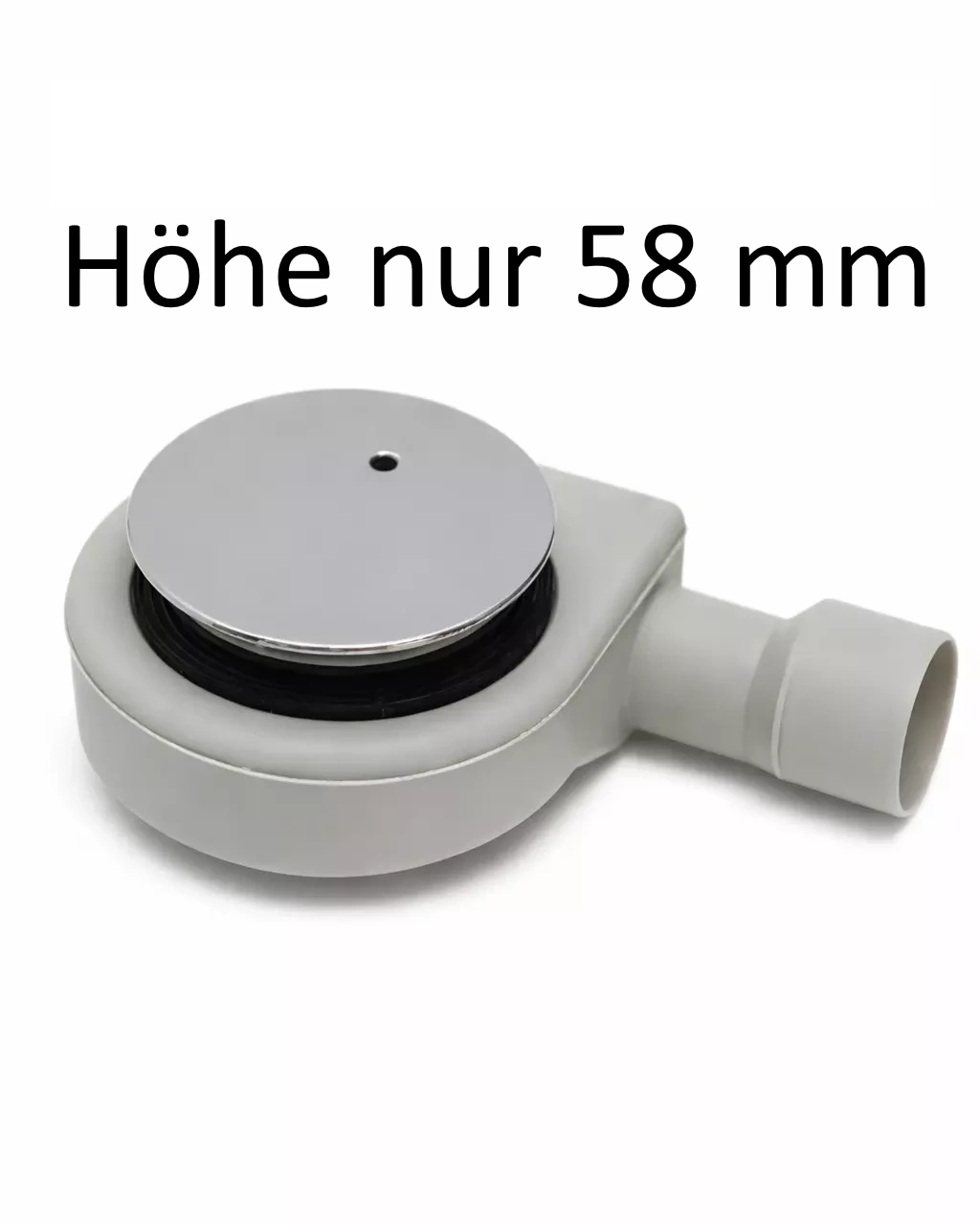 Teilgerahmte Eck Duschkabine 100x90 mit Pendeltür groß und Festwand & Duschwanne