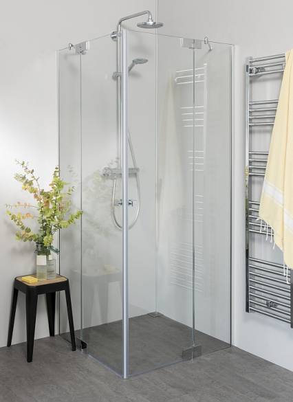 pflegeleichte dusche