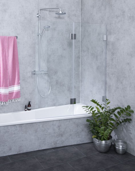 Badewannenaufsatz 2 Flügel H=150cm